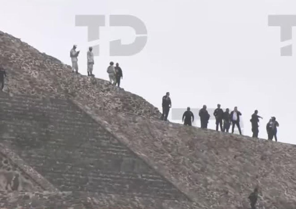 Los hechos ocurrieron en el primer nivel de la pirámide de la Luna, en Teotihuacán | Cuartoscuro