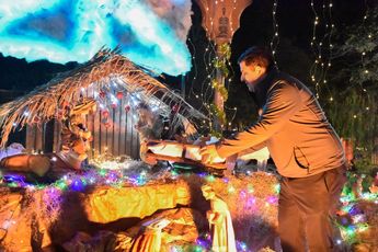 Se desarrollará en el kiosco de la plaza principal el tradicional rosario del Nacimiento del Niño Dios