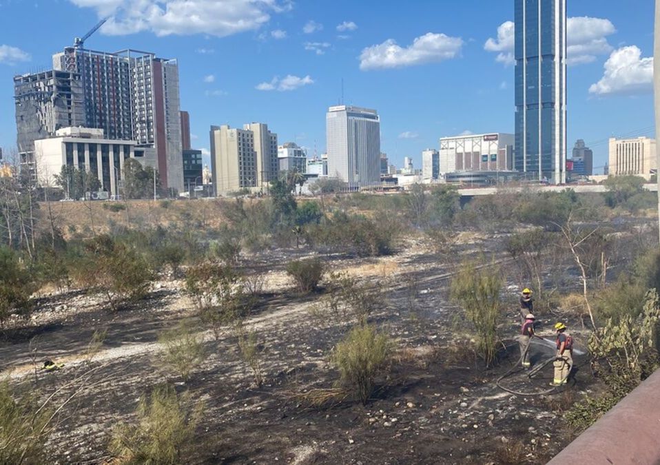 Incendio en Río Santa Catarina afectó 2 hectáreas / Erik Solheim