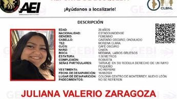 Juliana Valerio Zaragoza, estadunidense desaparecida en Monterrey | Especial