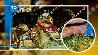 Un altar fue encontrado en la zona rústica de San miguel Topilejo en Tlalpan