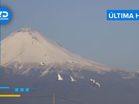 El semáforo de alerta volcánica del Popocatépetl está en Amarillo Fase 2 HOY 17 de febrero 2025 / Andrés Lobato