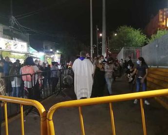 Se registra alta afluencia en la Basílica de Guadalupe. / Miranda Arias