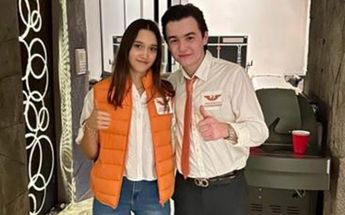 Mariana Rodríguez y Samuel García disfraz | Cortesía