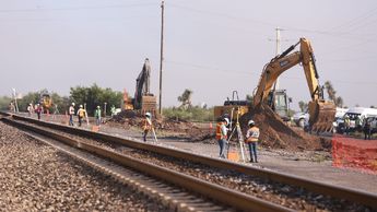 La velocidad en que los trenes recorrerán el estado de Nuevo León será de los 160 a los 200 kilómetros por hora. | Luis Guerra