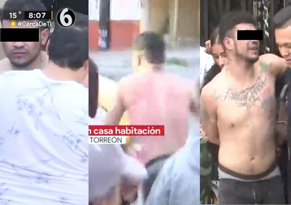 Reporte de incendio termina persecución y detención de joven en Torreón