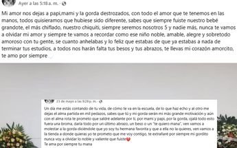 Este fue el mensaje que publicó en redes sociales. | Especial