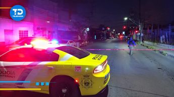 La movilización ocurrió sobre la avenida José Alvarado en Monterrey. | Agustín Martínez