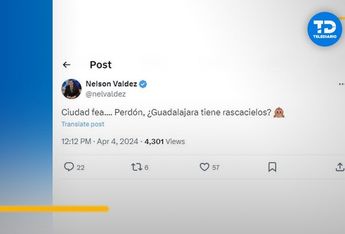 Nelson responde a tapatía