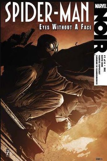 Portada de Spider-Man Noir: Ojos sin rostro de 2009. | Imagen: Marvel.com