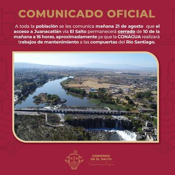 Comunicado oficial del gobierno de El Salto | Facebook: Gobierno de El Salto