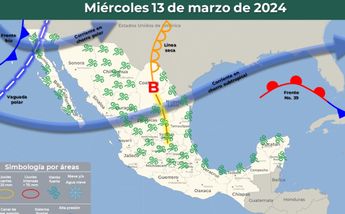 frente frio marzo 2024