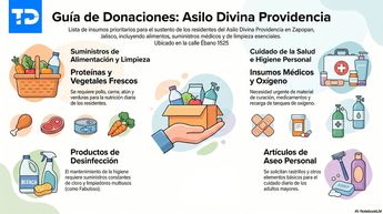 ¿Con qué apoyar al asilo Divina Providencia? | Imagen generada con apoyo de NotebookLM