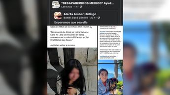 Esta es la otra fotografía que circula de una menor. | Especial