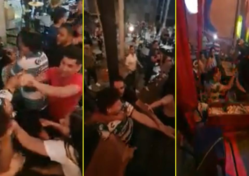 Jóvenes se pelean en bar de avenida Morelos de Torreón