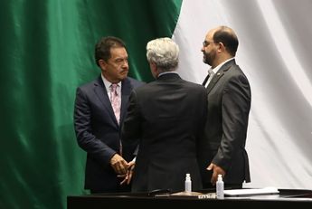 Santiago Creel, Ignacio Mier, Emilio Álvarez y Icaza / Ariana Pérez