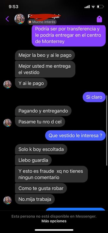 'Neni' de Monterrey tiene extraña conversación con clienta | Especial