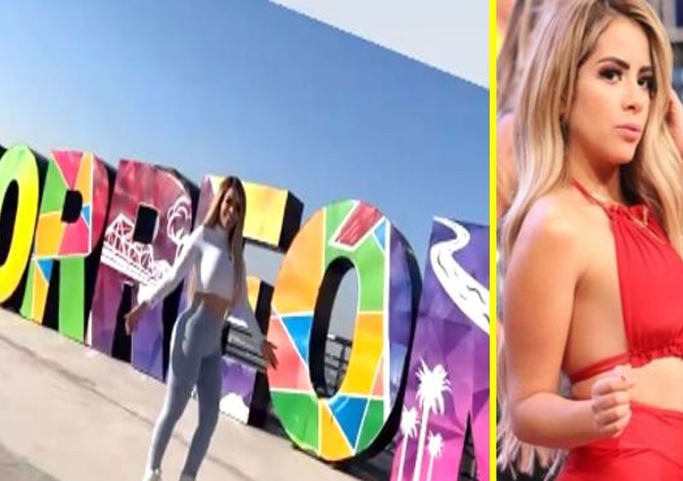La conductora Ludivinita visitó Torreón junto a Pollo Grijalva.