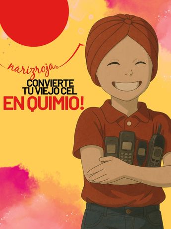 Los dispositivos móviles pueden ser donados en varios puntos del estado de Jalisco. | Nariz roja vía X.