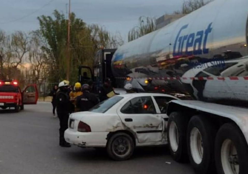 El percance dejó daños materiales cuantiosos