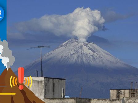 Actividad del Popocatépetl 7 de octubre de 2024 / Andrés Lobato