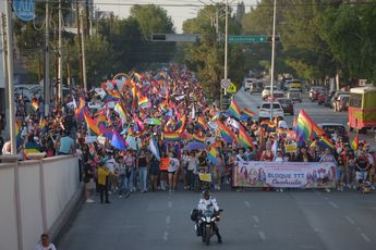 Así fue la marcha del Orgullo LGBTQ+ Saltillo 2023.