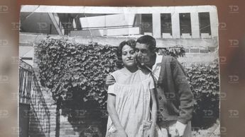 Julián González Baez al salir del hospital en septiembre de 1968 | Especial