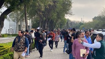 El examen de admisión comenzó a las 8:00 horas del sábado en la mayoría de las facultades. | Erik Solheim Rocha