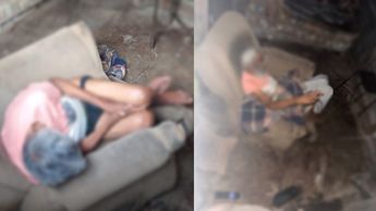 Así encontraron al hombre de 68 años en una casa de Guadalupe. | Especial