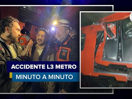 Accidente en la Línea 3 del Metro /Especial