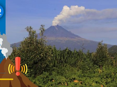 El semáforo de alerta volcánica permanece en Amarillo Fase 2 HOY martes 15 de octubre / Andrés Lobato