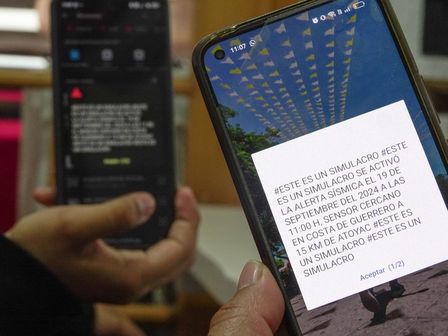 La Alerta sísmica se sincroniza con los teléfonos celulares | Cuartoscuro