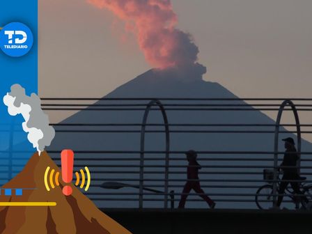 Actividad EN VIVO del volcán Popocatépetl HOY jueves 13 de junio / Agencia Es Imagen