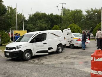 Una funeraria se encargó del levantamiento y traslado del cuerpo. | Jesús Villegas