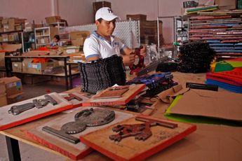 Taller de papel de picado en Huixcolotla, Puebla | Melanie Torres
