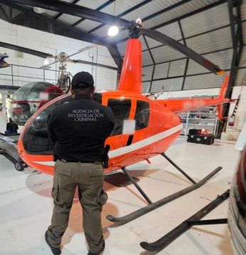 En el helipuerto clandestino de Veracruz, fueron incautadas siete aeronaves / Isabel Zumudio