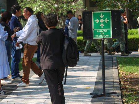 Durante un sismo todas las personas deben seguir el protocolo de Protección Civil. | Cuartoscuro
