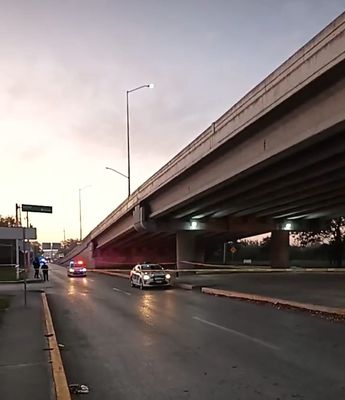 Autoridades acordonaron el lugar de los hechos. | Martha Zamora