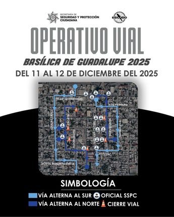 Comunicado de Secretaría de Seguridad y Protección Ciudadana de Monterrey sobre cierres. | Especial