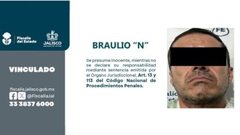 Ficha de vinculación a proceso de Braulio 'N' | Fiscalía del Estado de Jalisco