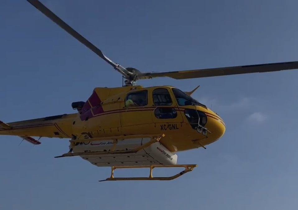 El traslado se efectuó desde el Hospital General de Doctor Arroyo
