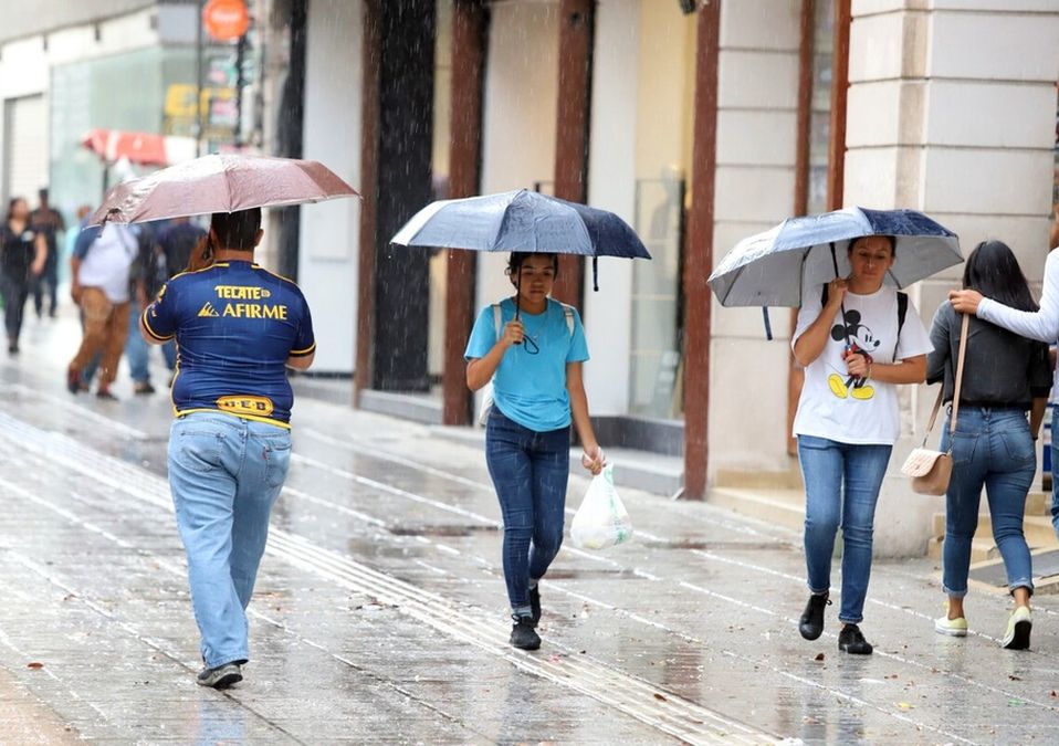 Lluvia en Monterrey. / Jorge López