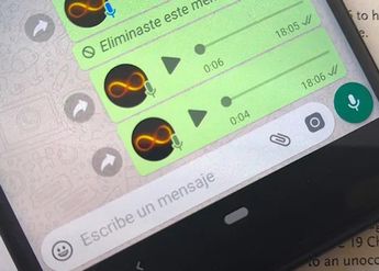 WhatsApp presenta actualización; permitirá enviar mensajes de voz que se escuchen una sola vez. | Diseño Oscar Ávila