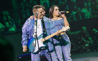 Pablo Preciado y Melissa Robles de Matisse en su regreso al redondel de la Expo Guadalupe. | Cortesía