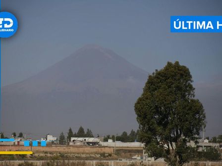 El semáforo de alerta volcánica del Popocatépetl está en Amarillo Fase 2 HOY 11 de abril 2025 / Andrés Lobato
