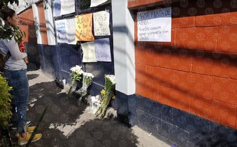 Realizan protesta pidiendo justicia para Abner, quien murió en el Colegio Williams/ Jorge Becerril