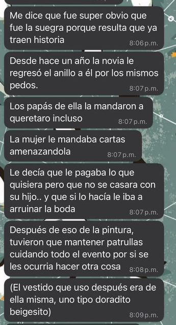 Aseguran que la suegra fue quien intentó impedir la boda. | Especial