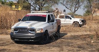 Al lugar arribaron elementos de Guardia Nacional para apoyar con el resguardo. | Telediario Especial