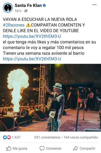 Dinámica | Redes de Santa Fe Klan