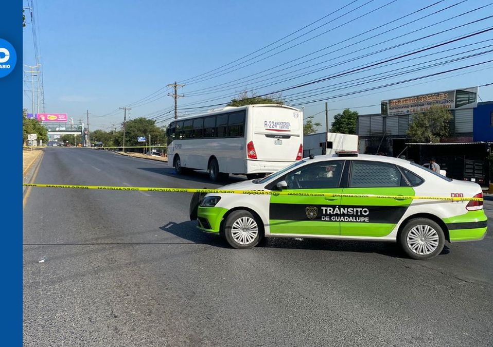 Muere mujer tras ser atropellada por ruta 224 en avenida Eloy Cavazos en Guadalupe. | Pamela Villanueva